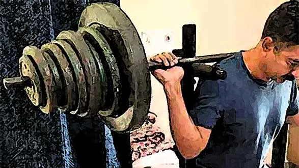 Image of Book Cover 'Squat Every Day' by Anand Jha